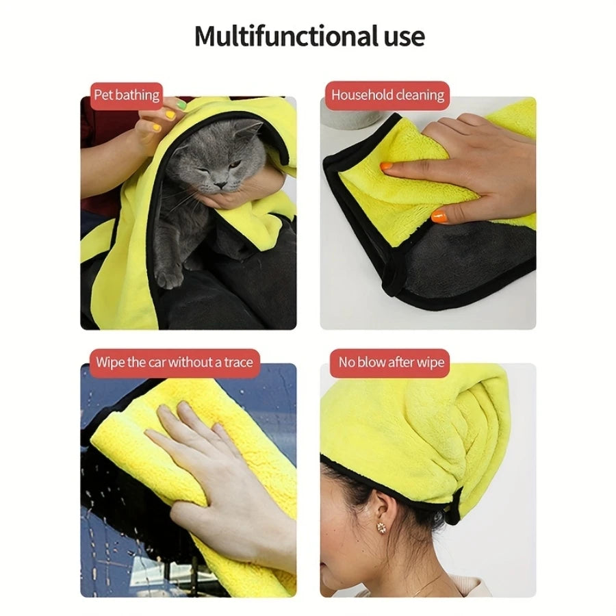 Microfiber Dog Bathing Towel
