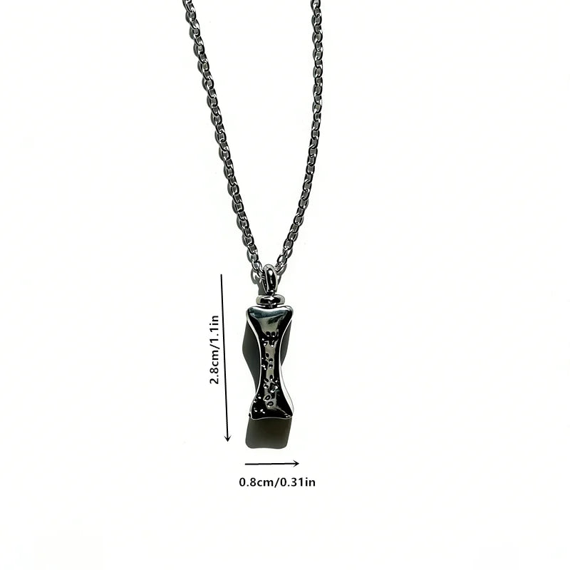 Bone Ash Locket Urn Keepsake Pendant for Pet