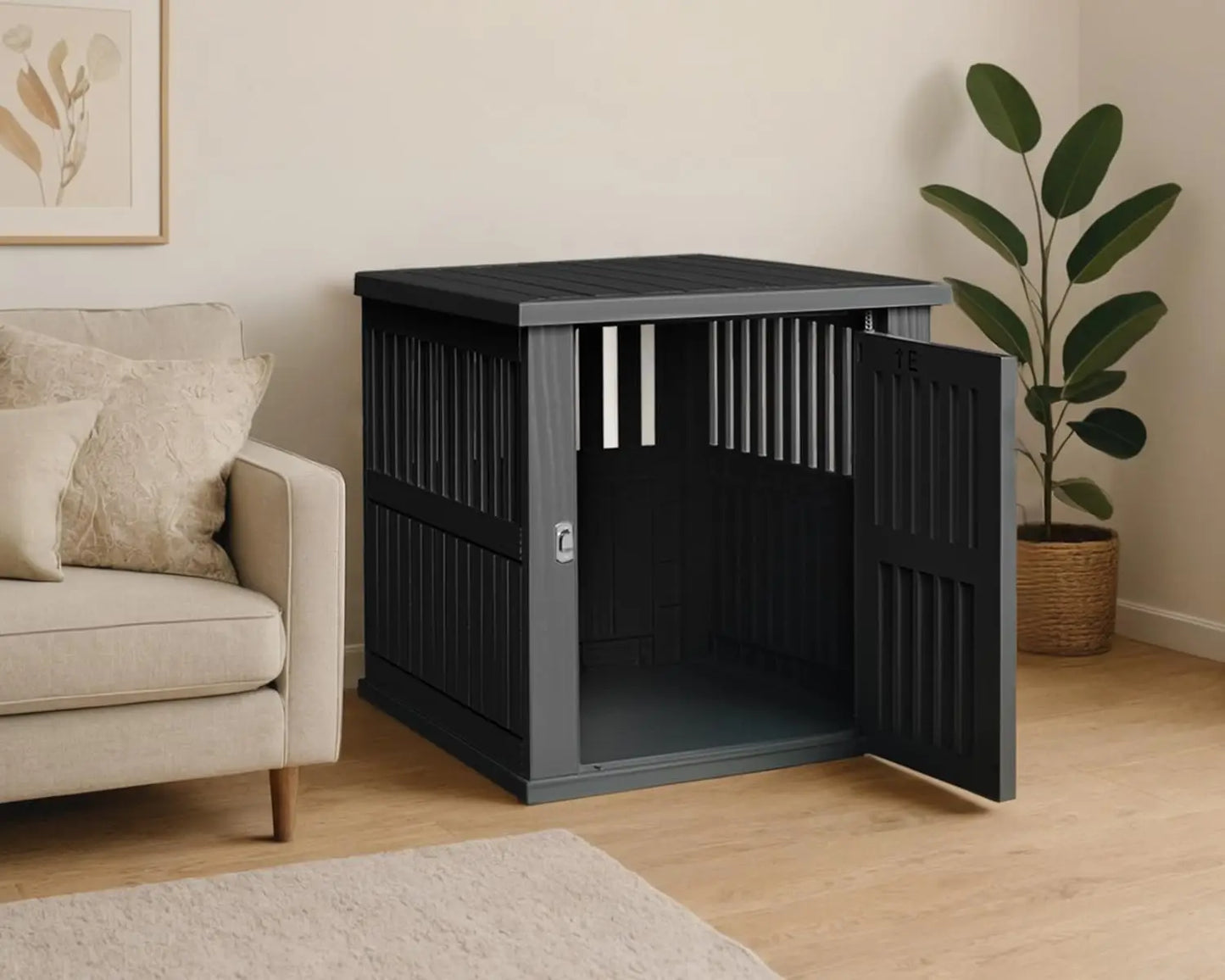 Lockable Dog Kennel Indoor Cage