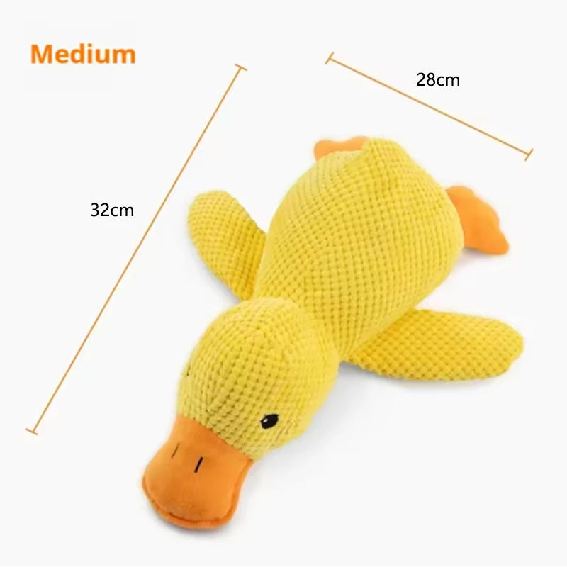 Dog Hug Duck Plush Toy