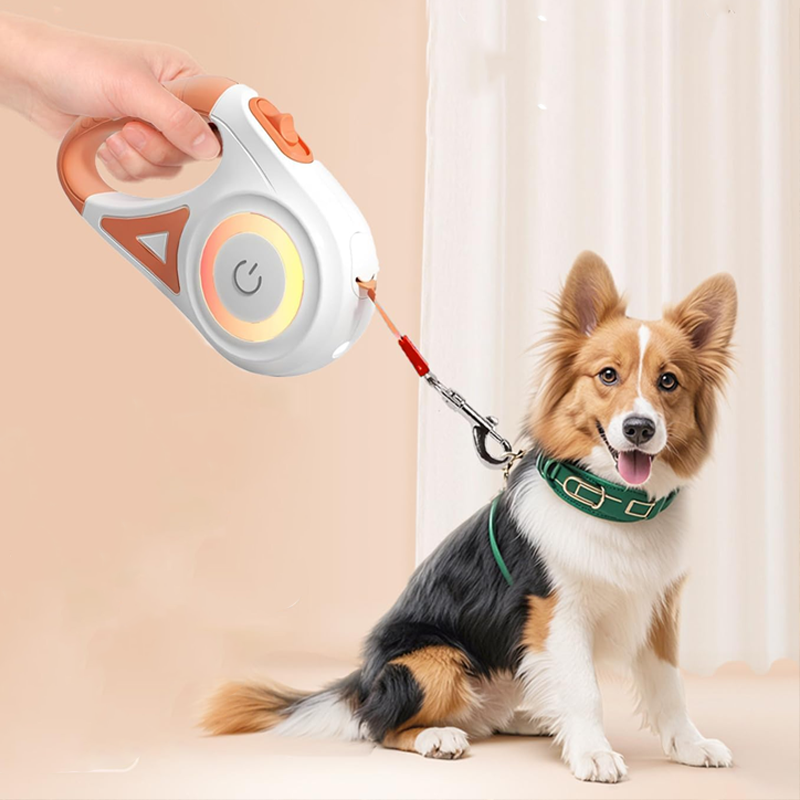 LED Retractable Dog Leash