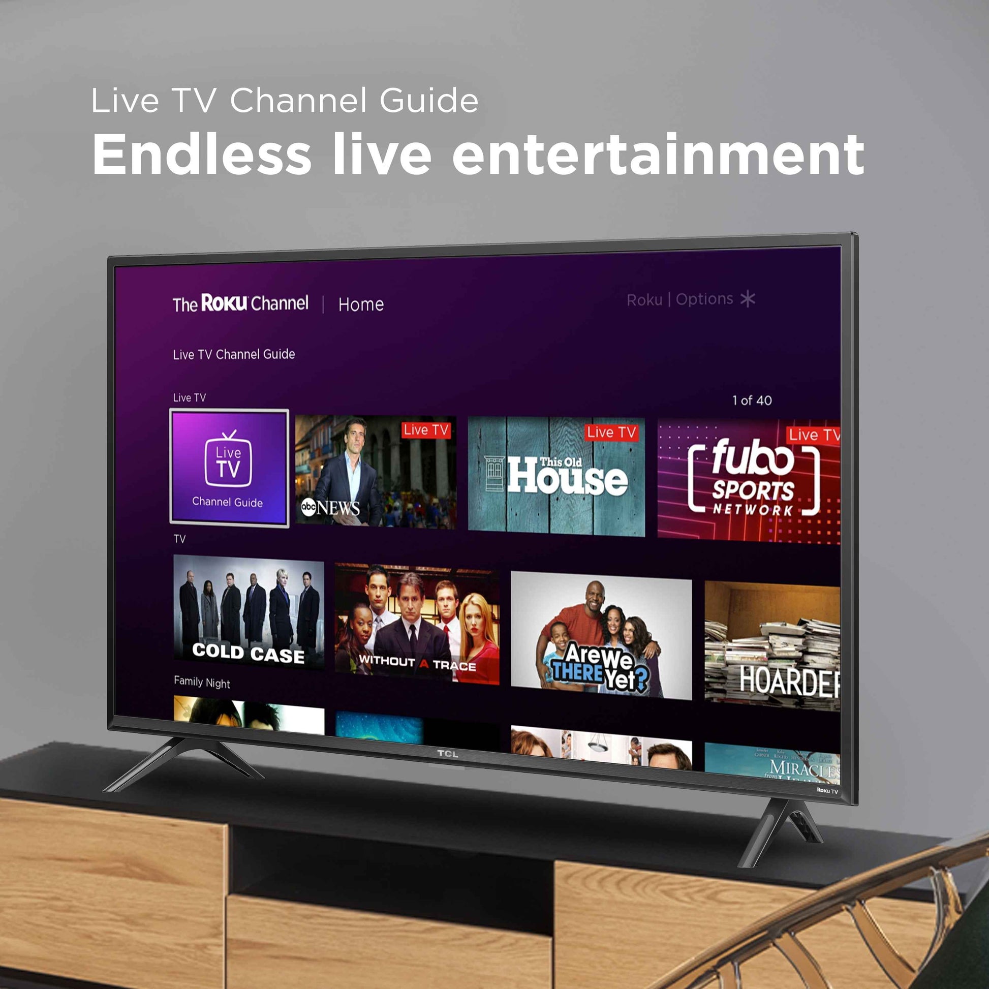 32S357 32 Inch Class S3 1080P FHD LED HDR Smart TV