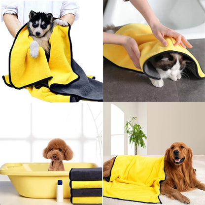 Microfiber Dog Bathing Towel
