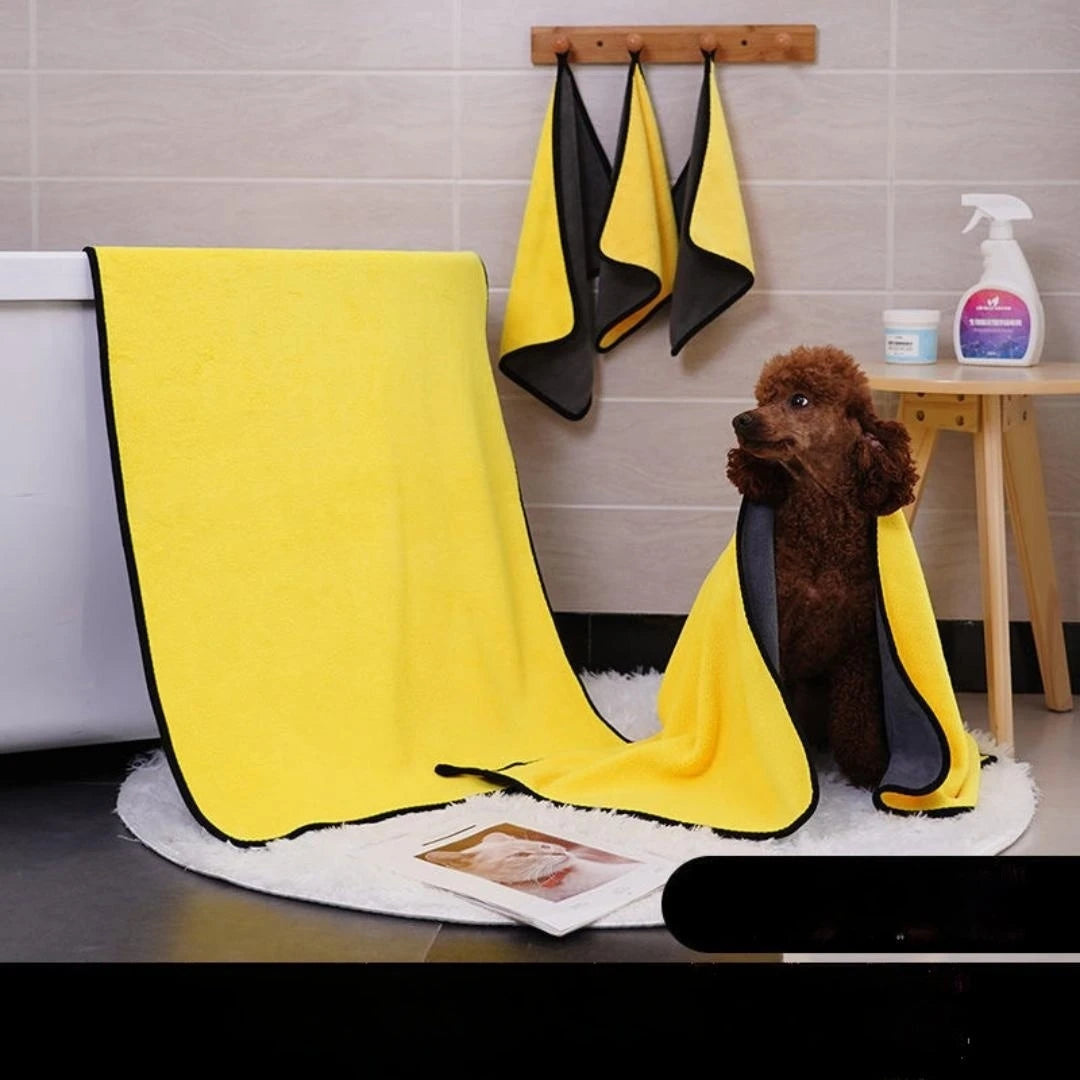 Microfiber Dog Bathing Towel