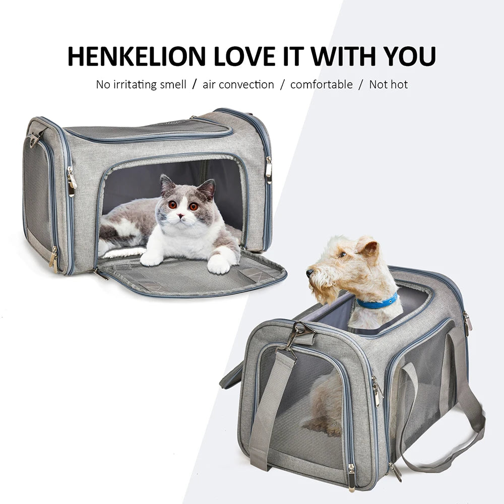 Dog Carrier Bag Soft-Side Backpack