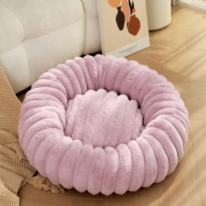 Round Super Soft Pet Bed