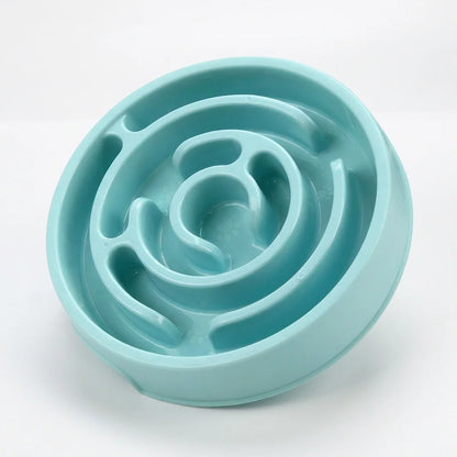 Non-Slip Slow Feeder Dog Bowl