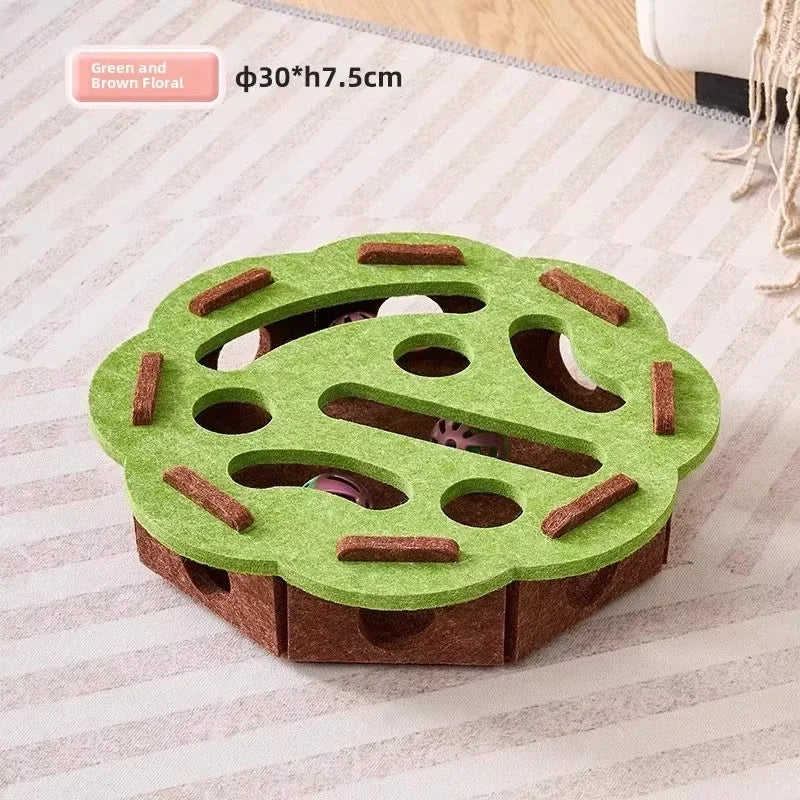 Cat Puzzle Felt Puzzle Box
