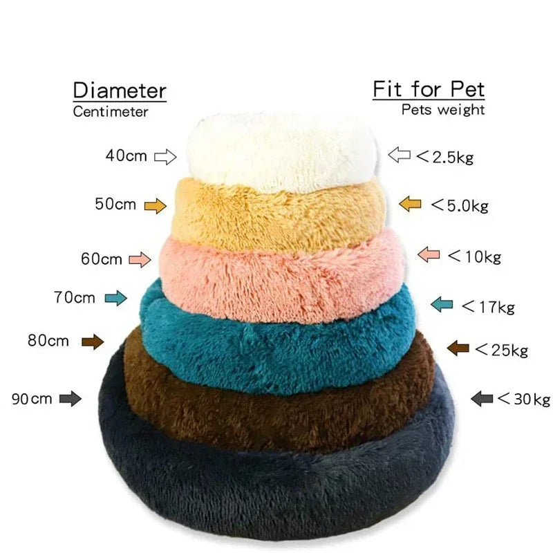 Super Soft Round Cat Bed