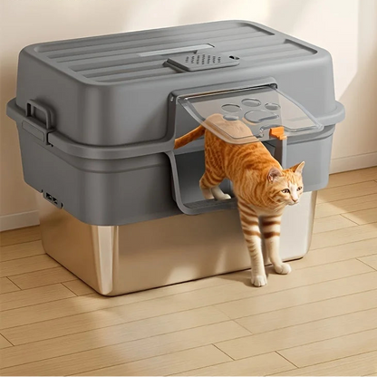 Enclosed Cat Litter Box