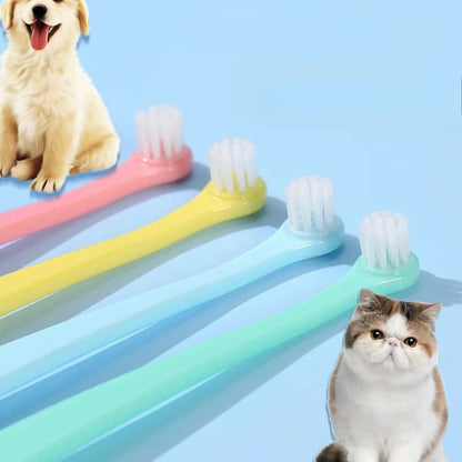 Micro Head Pet Toothbrush