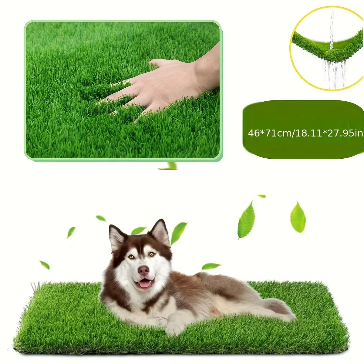 Ultimate Washable Dog Grass Mat