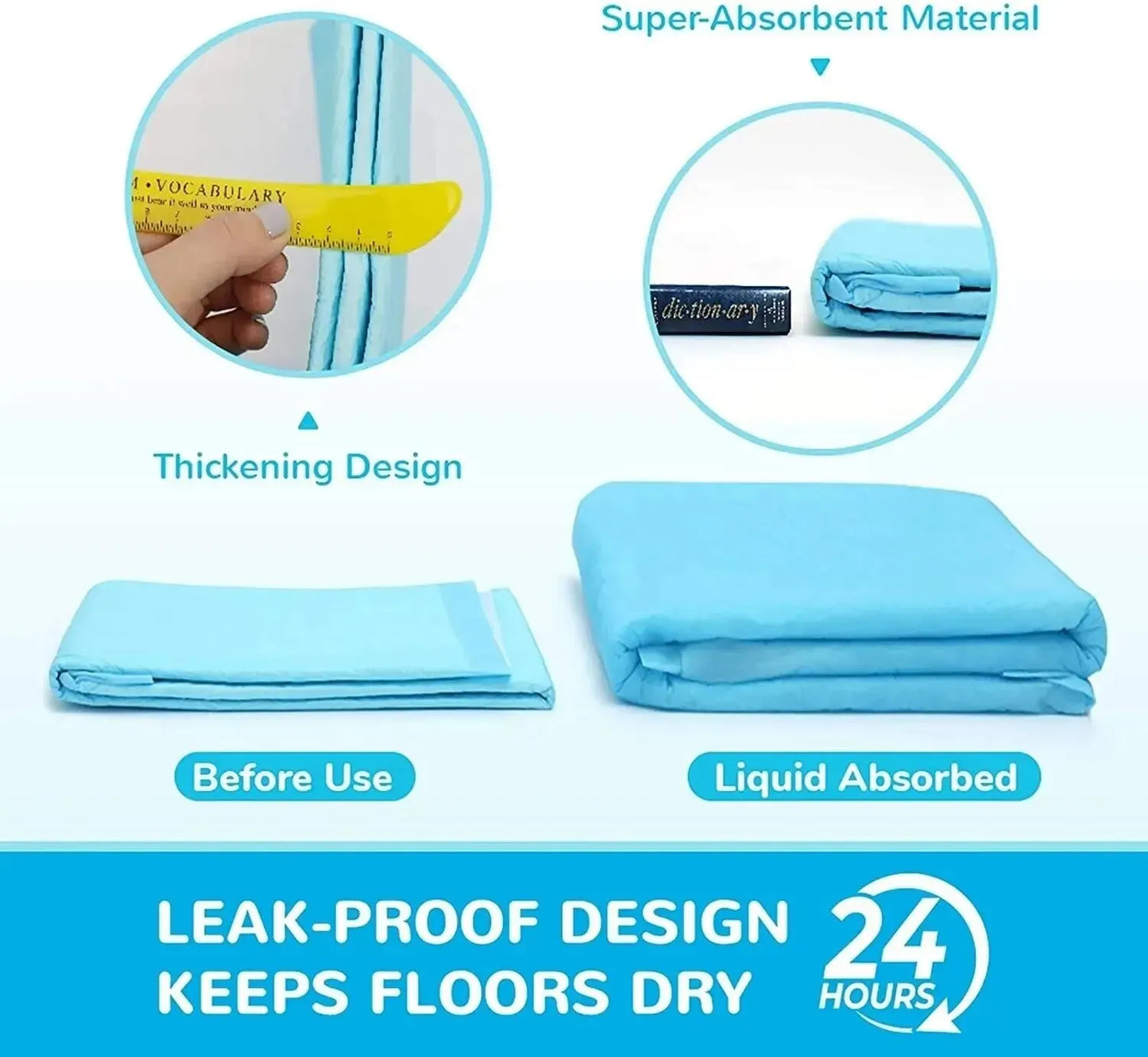 Super Absorbent Pet Diaper Pads
