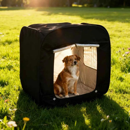 2026 Portable Foldable Extra Large Pet Tent Multi-Functional Outdoor Travel Cage for Cat Dog Easy Operation Pet Shelter Storage