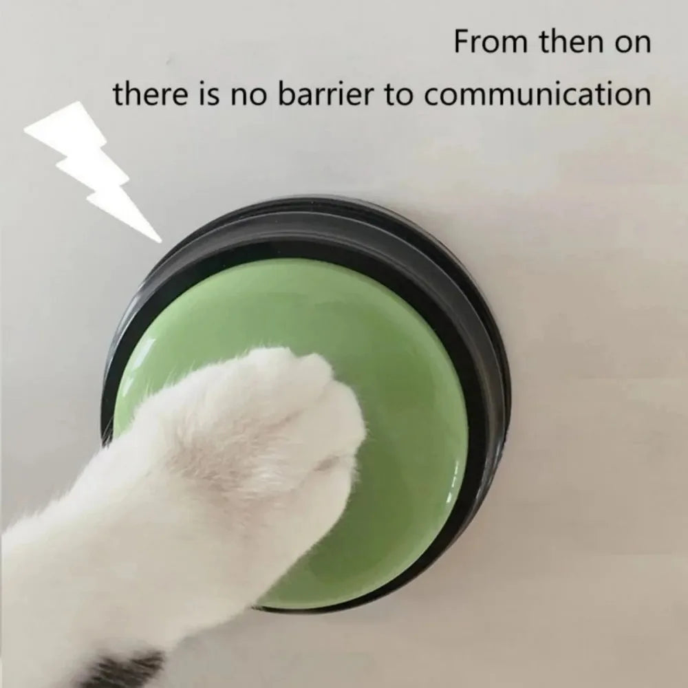 Communication Voice Recording Button for Pet Training Buzzer