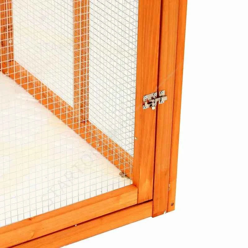 Hot Sale Pet Cage Cat House Cages Wooden Large Cheap Animal Outdoor Solid Wood Pet Villa Houses Furniture