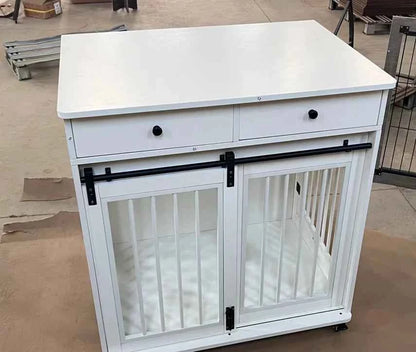 Customizable Wooden Pet Carrier Furniture Furniture Style Dog Crate End Table Hidden Box Furniture