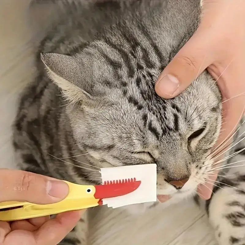 Gentle Silicone Pet Eye Cleaning Brush