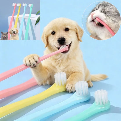 Micro Head Pet Toothbrush