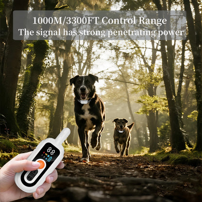 Electric Waterproof Dog Training Bark Collar