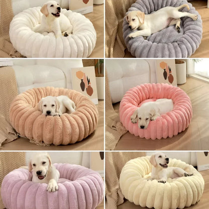 Round Super Soft Pet Bed
