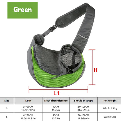 Pet Sling Carrier Crossbody Bag