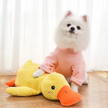 Dog Hug Duck Plush Toy