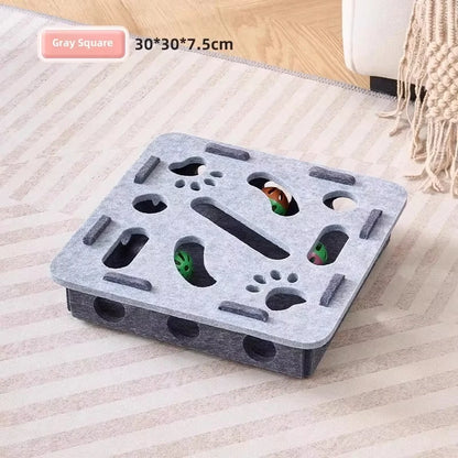 Cat Puzzle Felt Puzzle Box