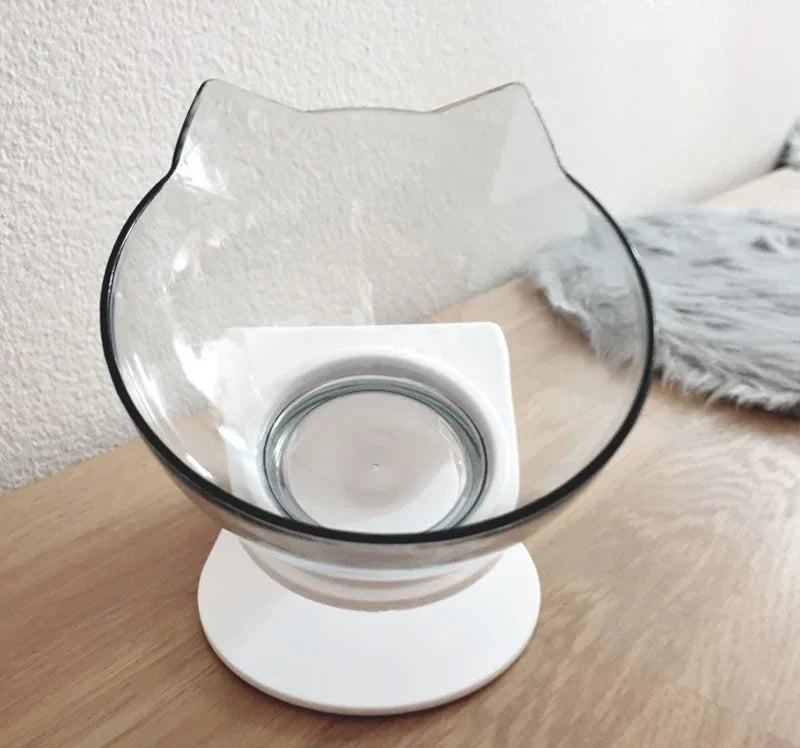 Non-Slip Double Bowl With Stand
