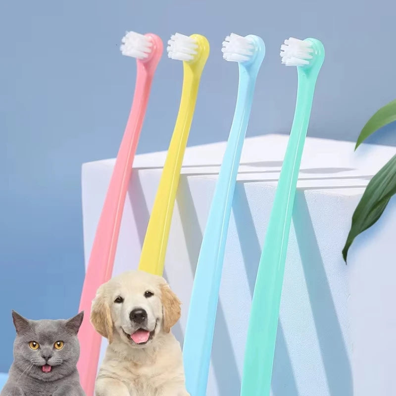 Micro Head Pet Toothbrush