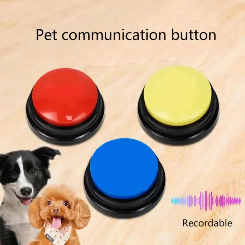 Communication Voice Recording Button for Pet Training Buzzer