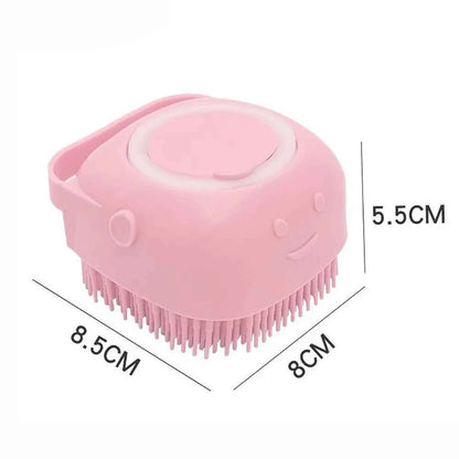 Silicone Dog Bath Massage Gloves Brush.