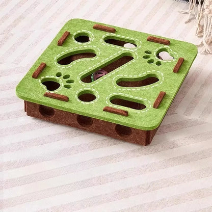 Cat Puzzle Felt Puzzle Box