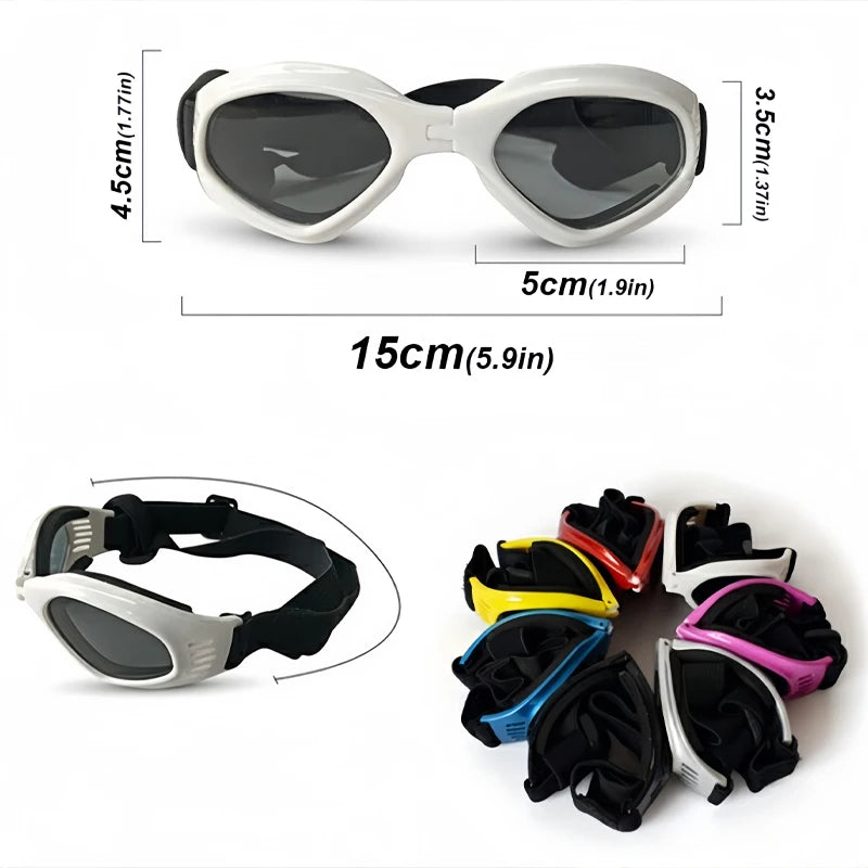 Foldable Pet Dog Goggles