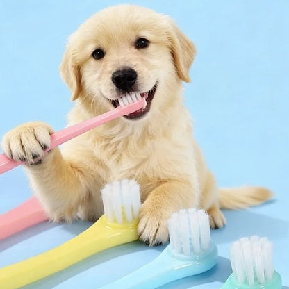 Micro Head Pet Toothbrush