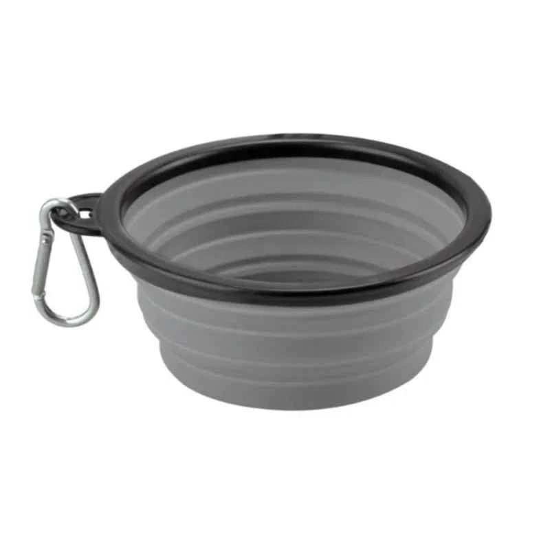 Portable Silicone Food & Water Bowl for Pets
