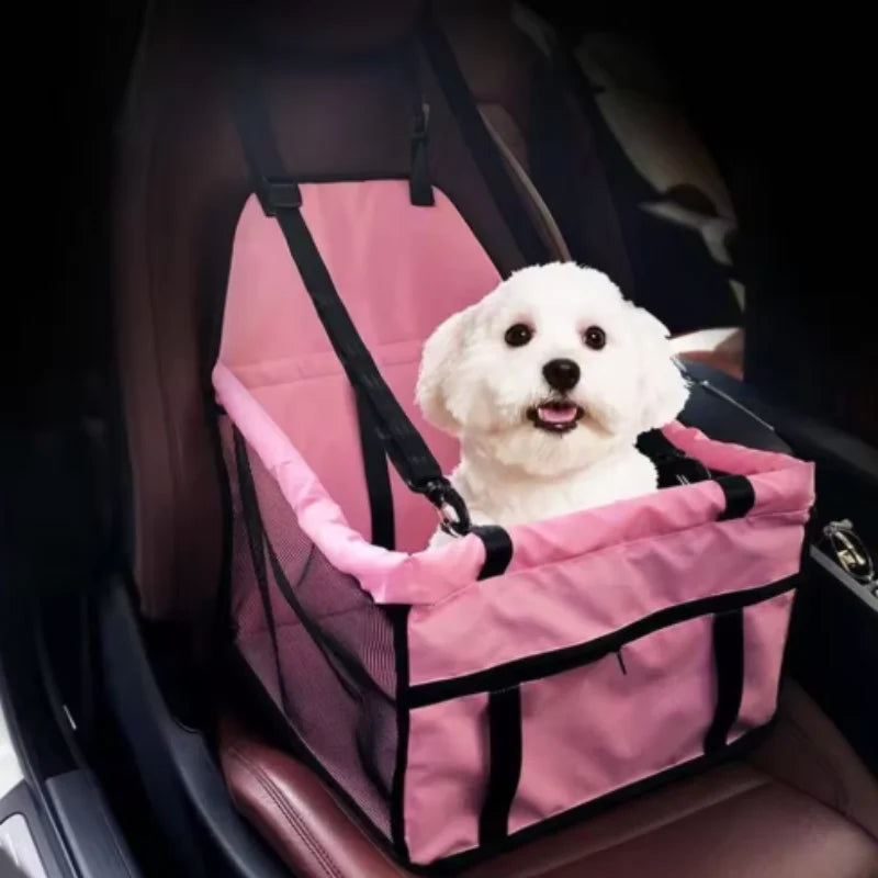 Car Seat Cover Foldable Hammock Pet Harness Basket Bag