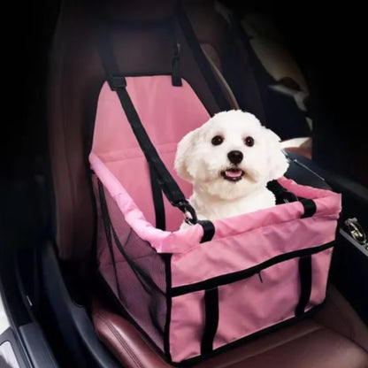 Car Seat Cover Foldable Hammock Pet Harness Basket Bag