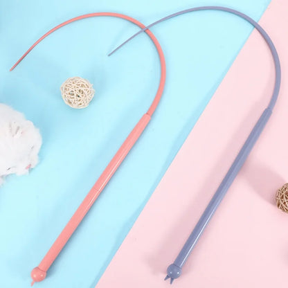 Silicone Cat Teaser Stick