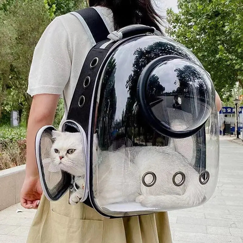 Portable Transport Pet Carrier Space Capsule Bags