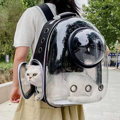Portable Transport Pet Carrier Space Capsule Bags