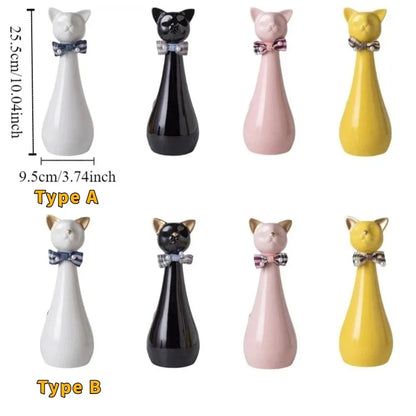 Sealing Cat Shaped Dog Ceramic Urn