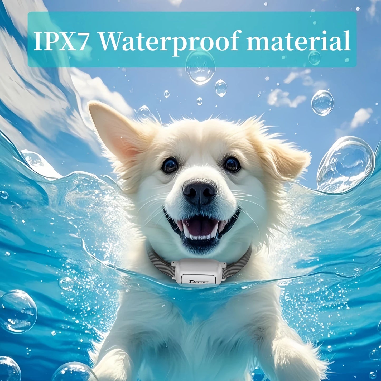 Electric Waterproof Dog Training Bark Collar