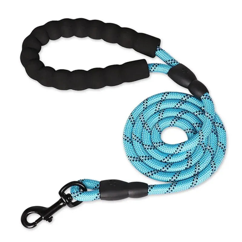 Reflective Dog Leash With Padded Handle