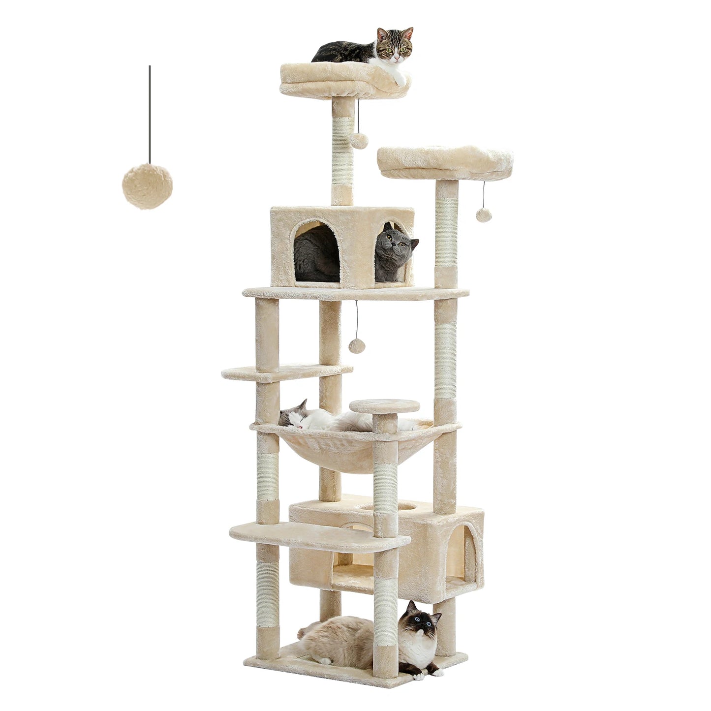 Indoor Multi-Level Cat Tree & Tower