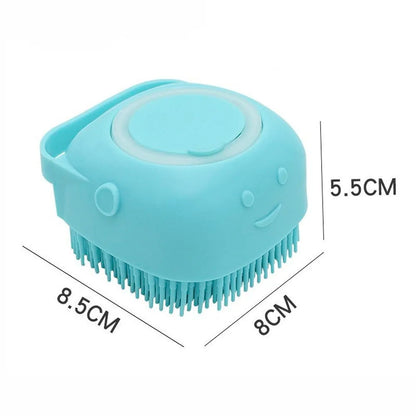 Silicone Dog Bath Massage Gloves Brush.