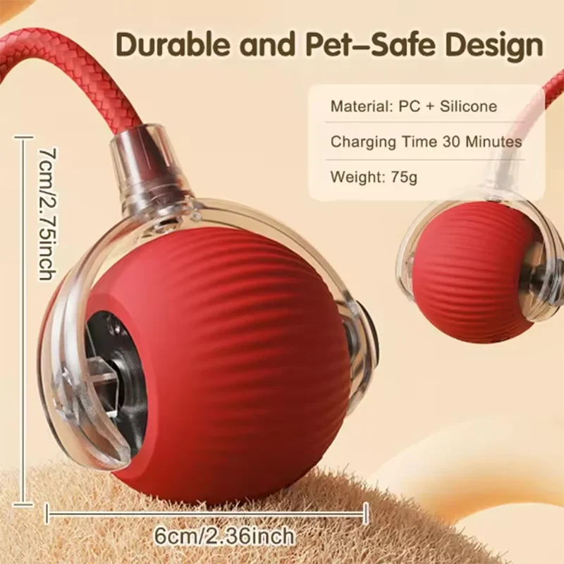 Automatically Teasing Cat Ball