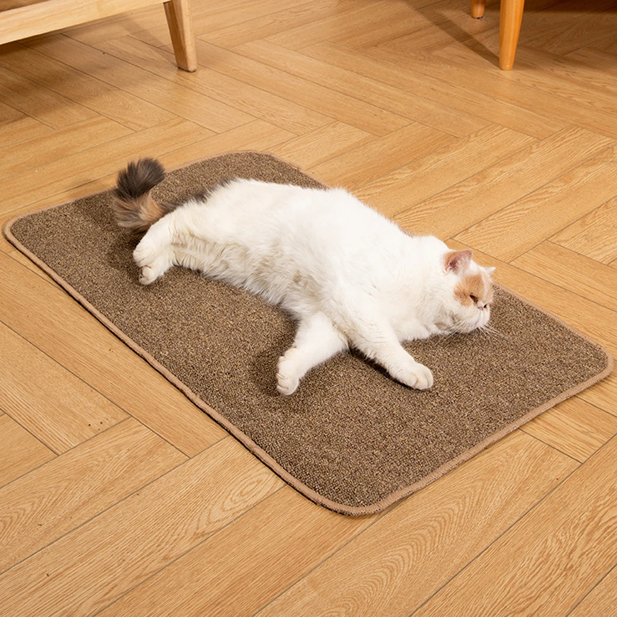 Large Cat Non-Slip Pet Scratching Bed Carpet Mat
