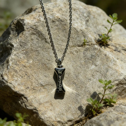Bone Ash Locket Urn Keepsake Pendant for Pet