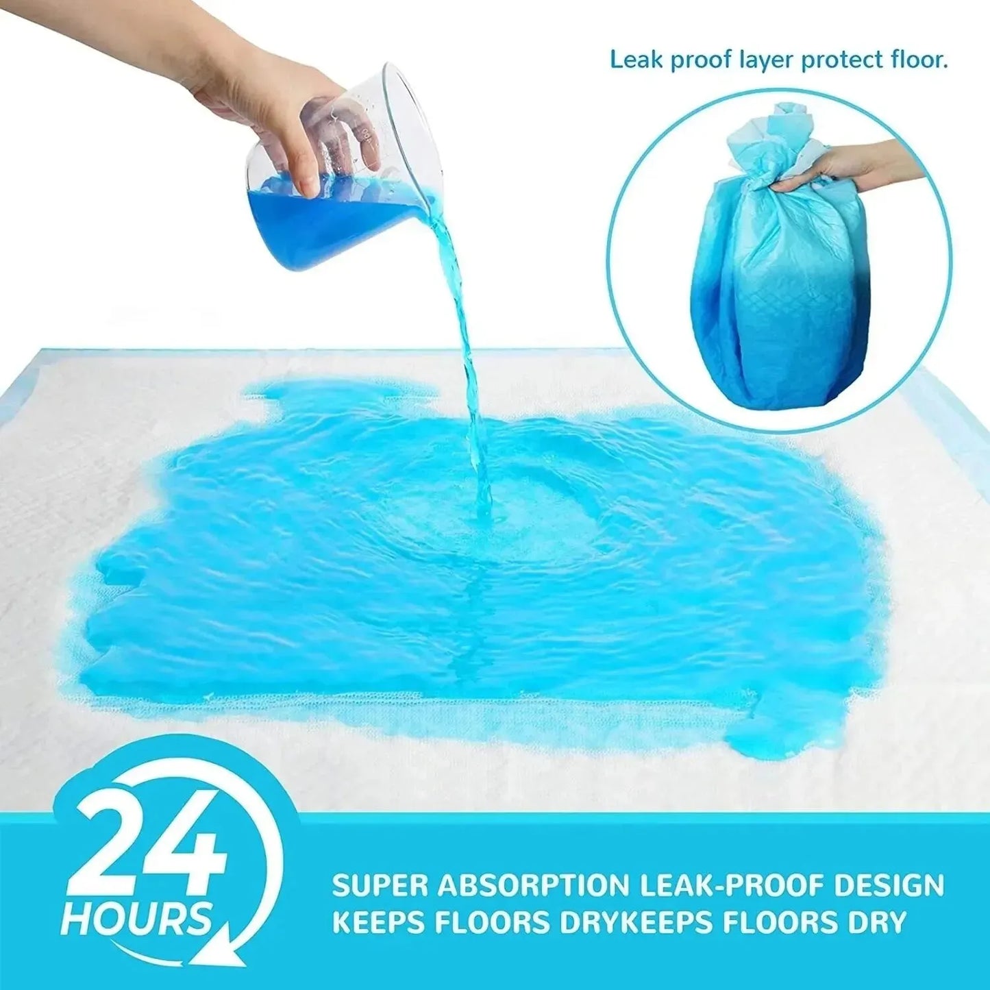 Super Absorbent Pet Diaper Pads